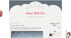 Desktop Screenshot of penahatiku.blogspot.com