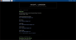 Desktop Screenshot of nightlondon.blogspot.com