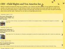 Tablet Screenshot of cry-america.blogspot.com