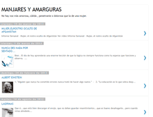 Tablet Screenshot of manjaresyamarguras.blogspot.com