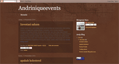 Desktop Screenshot of andriniqueevents.blogspot.com