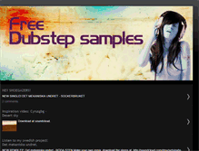 Tablet Screenshot of dubstepsamples.blogspot.com