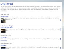 Tablet Screenshot of livetiordet.blogspot.com