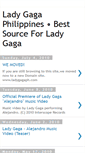 Mobile Screenshot of ladygagaph.blogspot.com