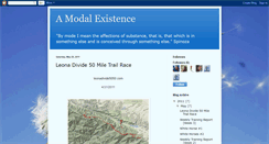 Desktop Screenshot of modalexistence.blogspot.com