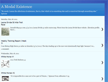 Tablet Screenshot of modalexistence.blogspot.com