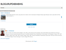 Tablet Screenshot of blogurupembimbing.blogspot.com