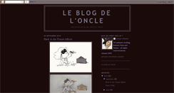 Desktop Screenshot of le-blog-de-loncle.blogspot.com