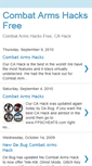 Mobile Screenshot of combatarmshacksfree.blogspot.com