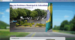 Desktop Screenshot of imprensasobradinho-rs.blogspot.com