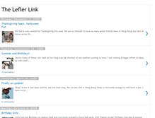 Tablet Screenshot of leflerlink.blogspot.com