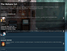 Tablet Screenshot of mekanoset.blogspot.com