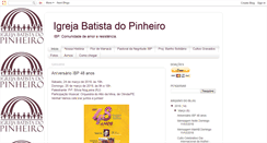 Desktop Screenshot of batistadopinheiro.blogspot.com