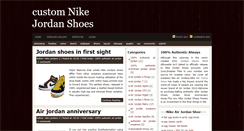 Desktop Screenshot of customjordans.blogspot.com