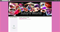 Desktop Screenshot of itsjuicysworld.blogspot.com