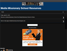 Tablet Screenshot of mediamissionaryschool2.blogspot.com