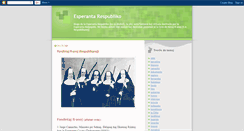 Desktop Screenshot of esperantarespubliko.blogspot.com