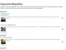Tablet Screenshot of esperantarespubliko.blogspot.com