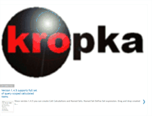 Tablet Screenshot of kropka-olap.blogspot.com