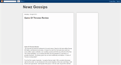 Desktop Screenshot of newzgossips.blogspot.com