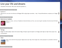 Tablet Screenshot of liveyourlifeanddream.blogspot.com