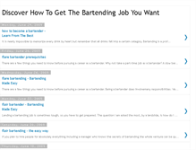 Tablet Screenshot of 101bartending.blogspot.com