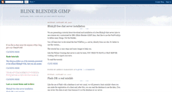 Desktop Screenshot of blinkblendergimp.blogspot.com