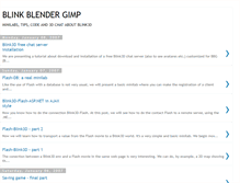 Tablet Screenshot of blinkblendergimp.blogspot.com