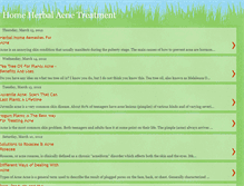 Tablet Screenshot of homeherbalacnetreatment.blogspot.com