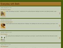 Tablet Screenshot of everydaywithbeth.blogspot.com