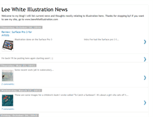 Tablet Screenshot of leewhiteillustration.blogspot.com