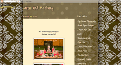 Desktop Screenshot of bethanyandjaron.blogspot.com