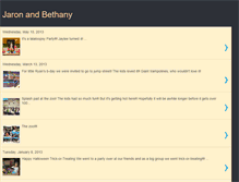 Tablet Screenshot of bethanyandjaron.blogspot.com