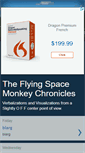 Mobile Screenshot of flyingspacemonkey.blogspot.com