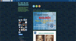 Desktop Screenshot of bioblogbh.blogspot.com