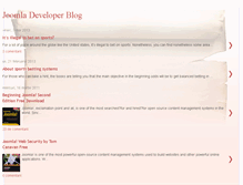 Tablet Screenshot of joomla-tutorial-blog.blogspot.com