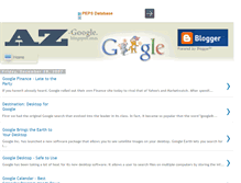 Tablet Screenshot of a-z-google.blogspot.com