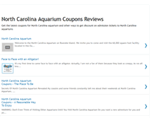 Tablet Screenshot of northcarolinaaquariumcoupons.blogspot.com