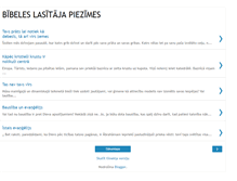 Tablet Screenshot of piezimes-bibele.blogspot.com