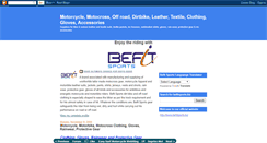 Desktop Screenshot of befitsports.blogspot.com