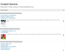 Tablet Screenshot of ciudadliteraria.blogspot.com