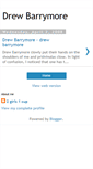Mobile Screenshot of drew-barrymore-gallery.blogspot.com