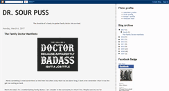 Desktop Screenshot of drsourpuss.blogspot.com