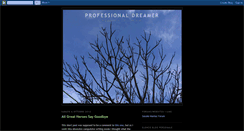 Desktop Screenshot of en-professionaldreamer.blogspot.com