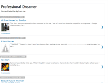 Tablet Screenshot of en-professionaldreamer.blogspot.com