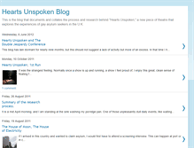 Tablet Screenshot of heartsunspokenblog.blogspot.com