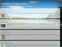 Tablet Screenshot of cr82empower.blogspot.com