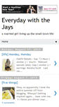 Mobile Screenshot of everydaywiththejays.blogspot.com