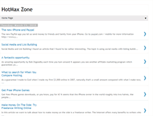 Tablet Screenshot of hot-max.blogspot.com