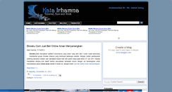 Desktop Screenshot of kata-irhamna.blogspot.com